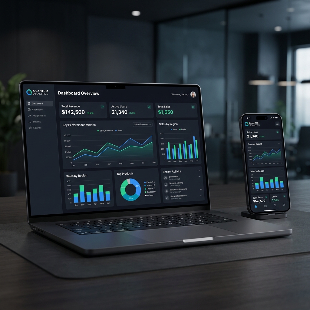 Purta i Net Dashboard Mockup